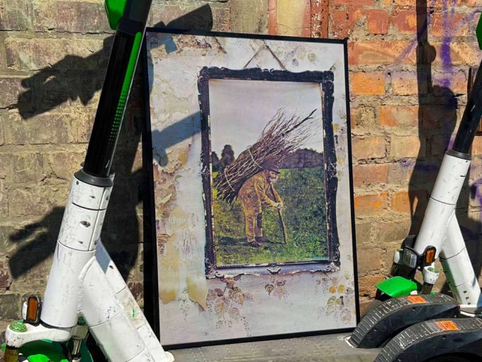 Led Zeppelin “Led Zeppelin IV” Album Cover Poster #fac