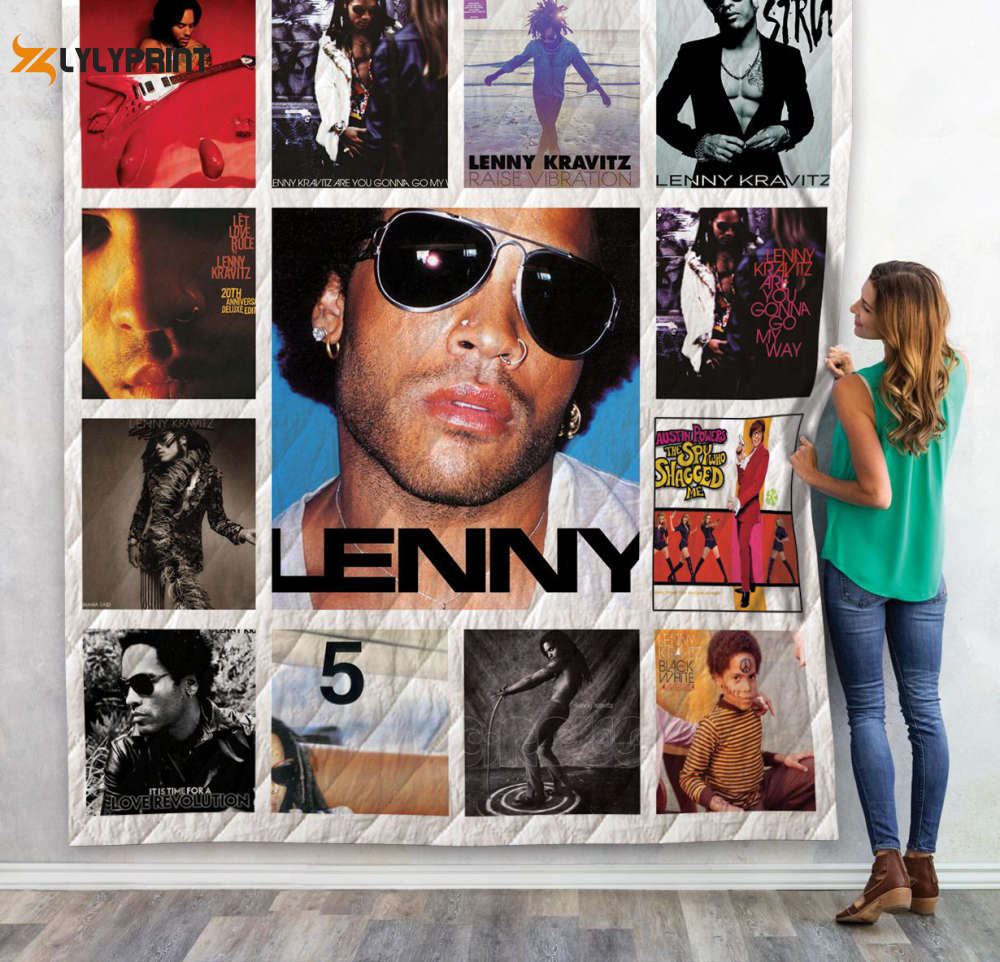 Lenny Kravitz Quilt Blanket For Fans Home Decor Gift Lenny Kravitz Quilt Blanket For Fans Home Decor Gift
