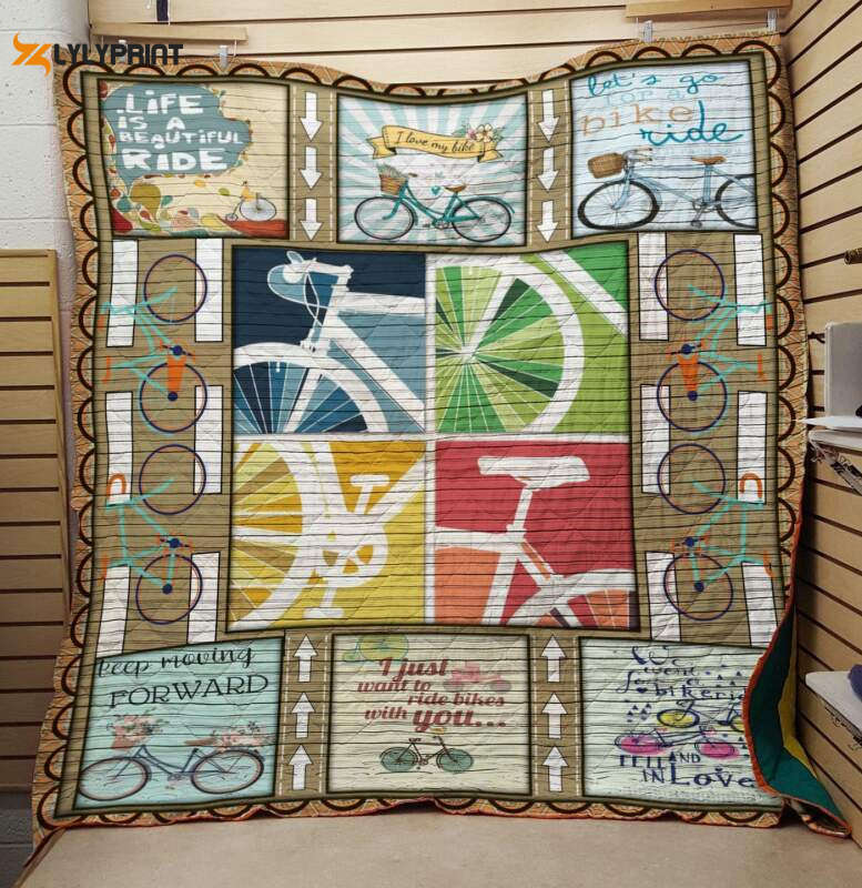 Let’S Go Forbike Ride Bicycle 3D Customized Quilt Blanket For Fans Home Decor Gift Let’S Go Forbike Ride Bicycle 3D Customized Quilt Blanket For Fans Home Decor Gift