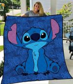 Lilo & Stitch Quilt Blanket For Fans Home Decor Gift