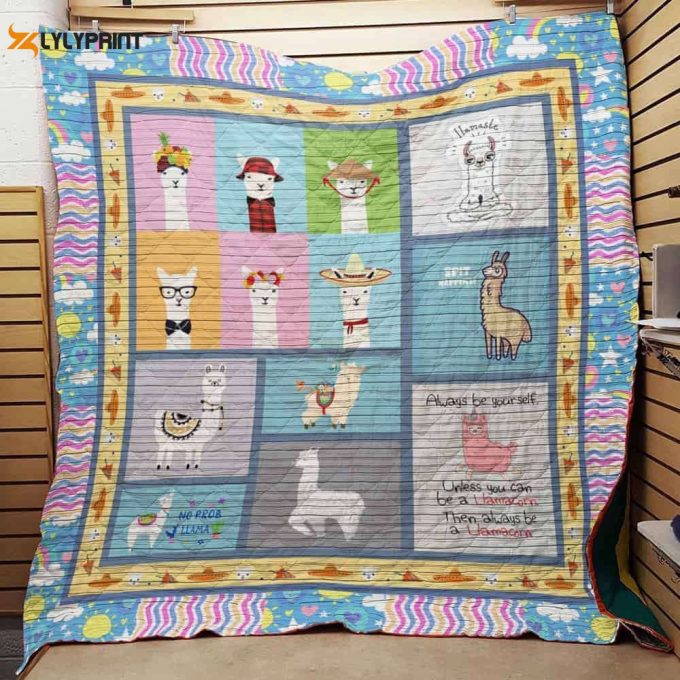 Llama 3D Customized Quilt
