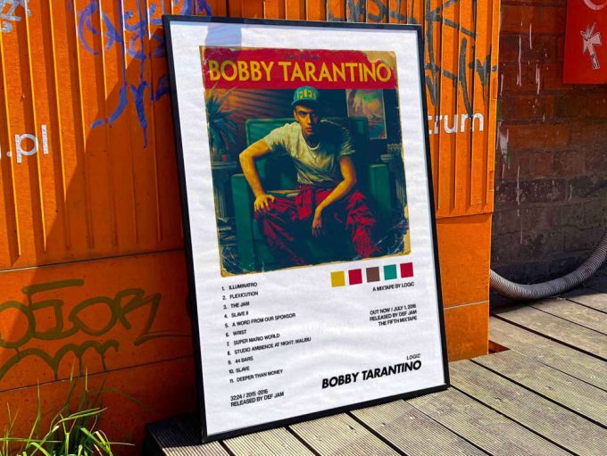 Logic “Bobby Tarantino” Album Cover Poster