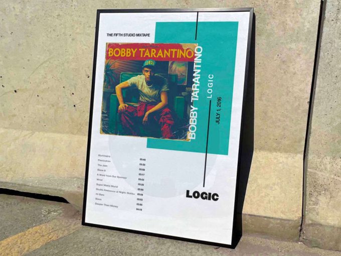 Logic “Bobby Tarantino” Album Cover Poster