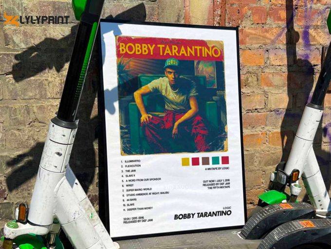 Logic “Bobby Tarantino” Album Cover Poster