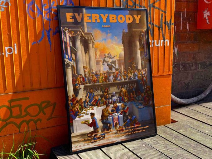 Logic “Everybody” Album Cover Poster