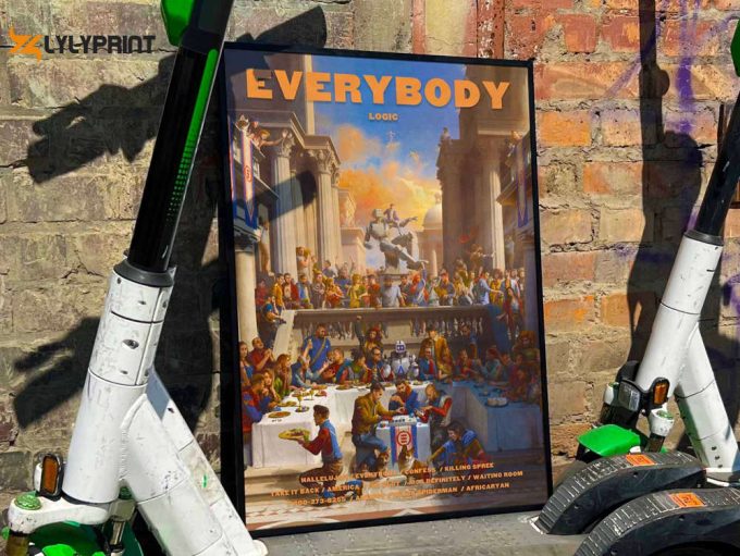 Logic “Everybody” Album Cover Poster