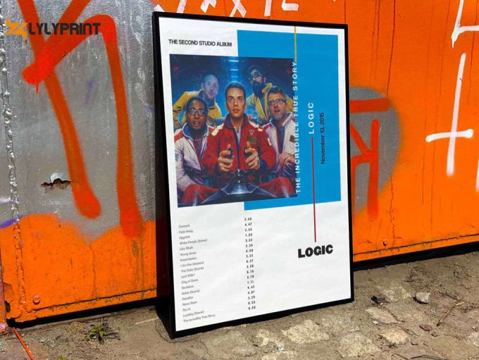 Logic “The Incredible True Story” Album Cover Poster
