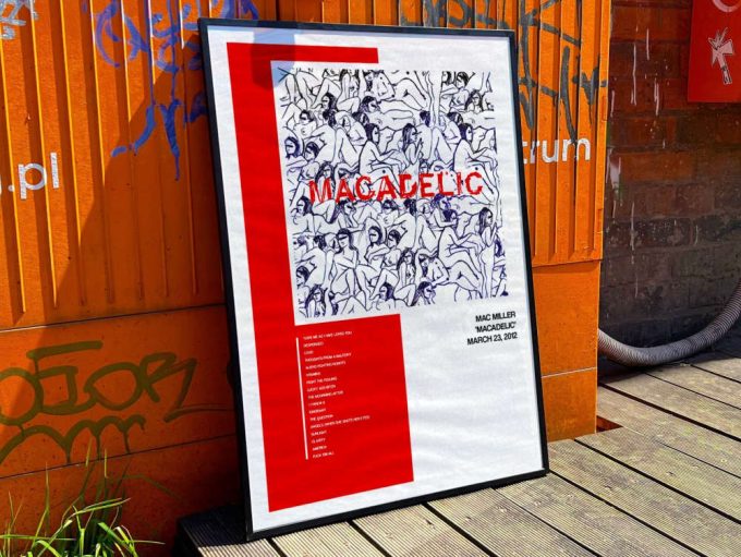 Mac Miller”s “Macadelic” Album Cover Poster
