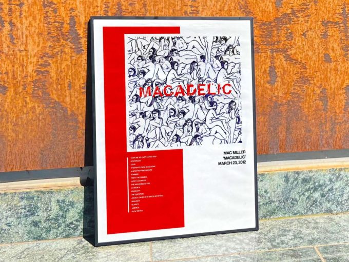 Mac Miller”s “Macadelic” Album Cover Poster