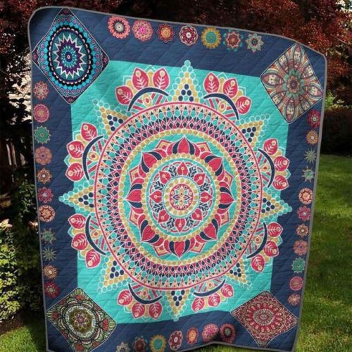 Mandala 3D Customized Quilt
