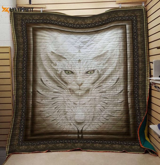 Manx Cat 3D Customized Quilt Blanket For Fans Home Decor Gift