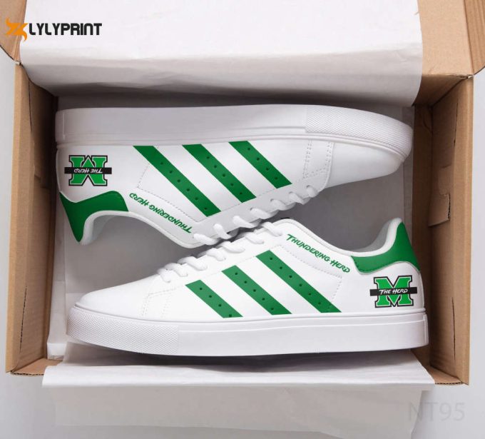 Marshall Thundering Herd Skate Shoes For Men Women Fans Gift