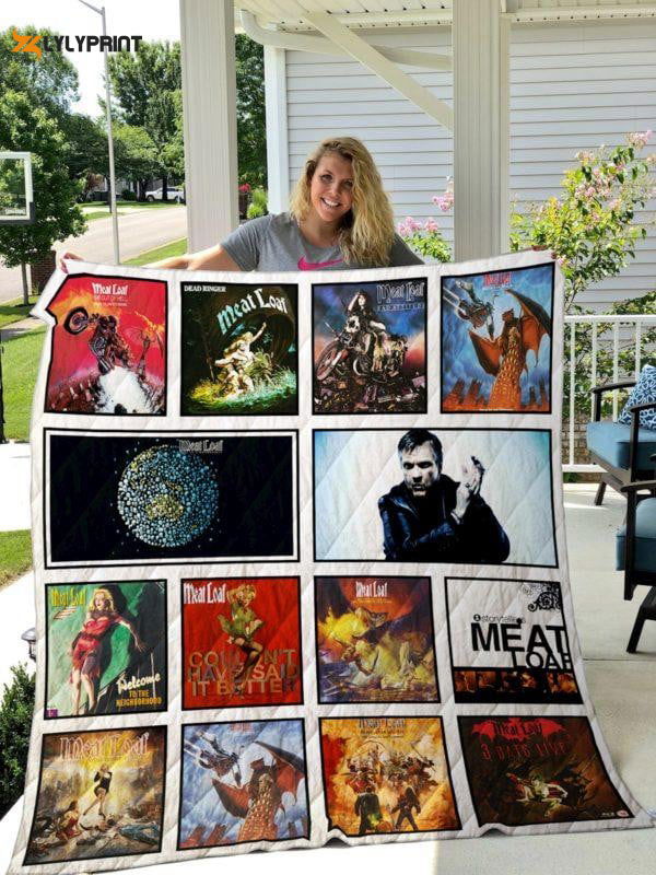 Meat Loaf 3D Customized Quilt Blanket For Fans Home Decor Gift Meat Loaf 3D Customized Quilt Blanket For Fans Home Decor Gift