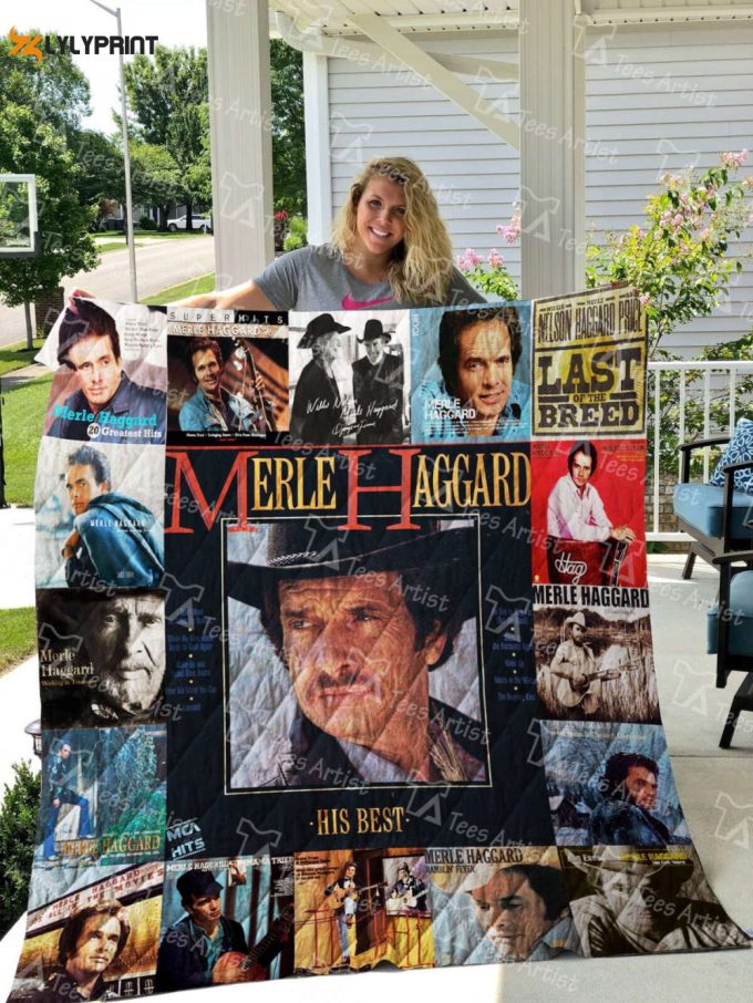 Merle Haggard3D Customized Quilt