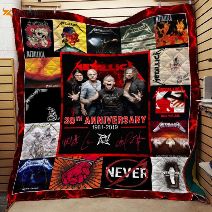 Metallica 3D Customized Quilt