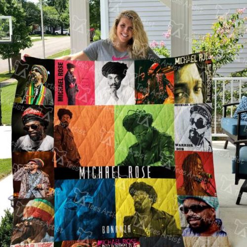 Michael Rose 3D Customized Quilt Blanket