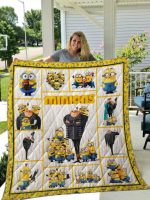 Minions Quilt Blanket For Fans Home Decor Gift