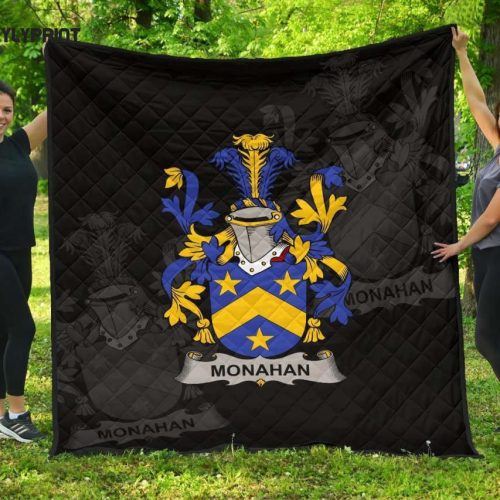 Monahan Or O'Monaghan Ireland Irish Family Crest 3D Customized Quilt