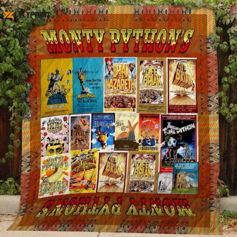 Monty Python 3D Customized Quilt Blanket For Fans Home Decor Gift Monty Python 3D Customized Quilt Blanket For Fans Home Decor Gift