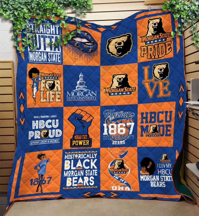 Morgan State Bears 1 Quilt Blanket For Fans Home Decor Gift