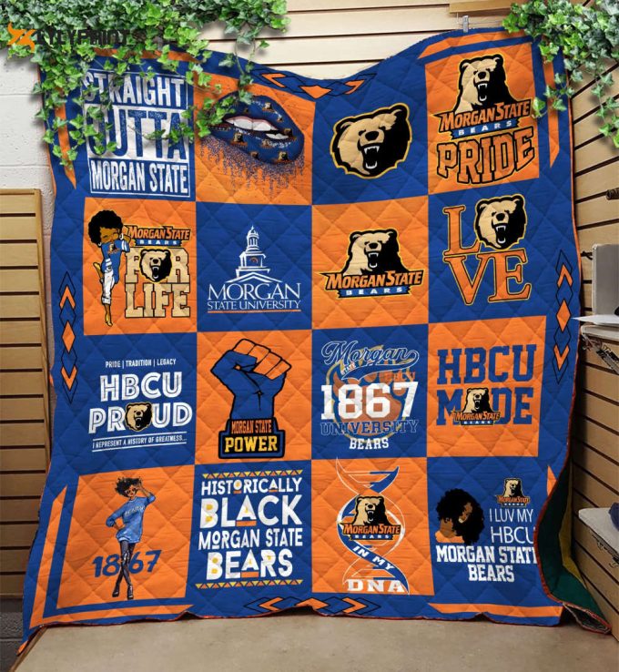 Morgan State Bears 1 Quilt Blanket For Fans Home Decor Gift