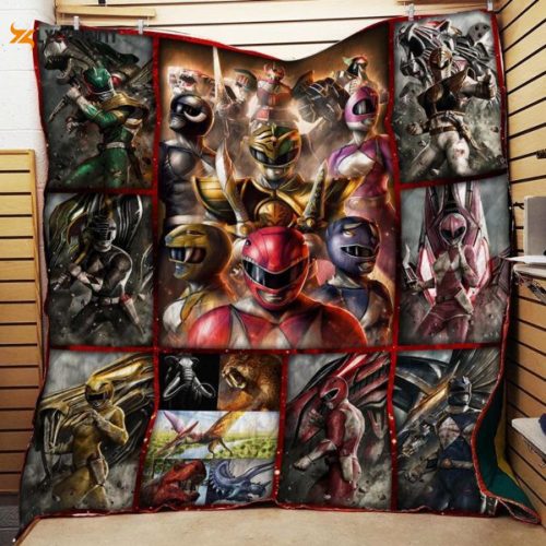 Morphin Time 3D Customized Quilt Blanket For Fans Home Decor Gift