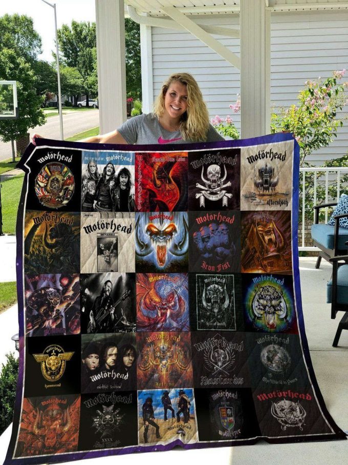 Motorhead Quilt Blanket For Fans Home Decor Gift