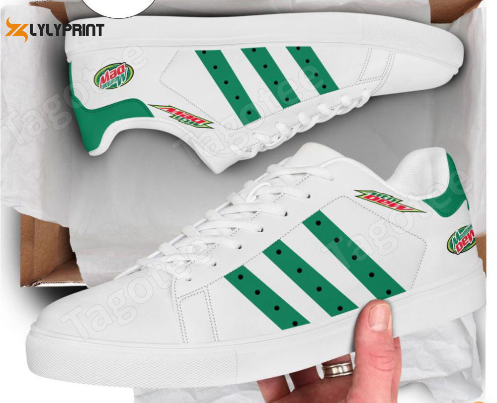 Mountain Dew Skate Shoes For Men Women Fans Gift Mountain Dew Skate Shoes For Men Women Fans Gift