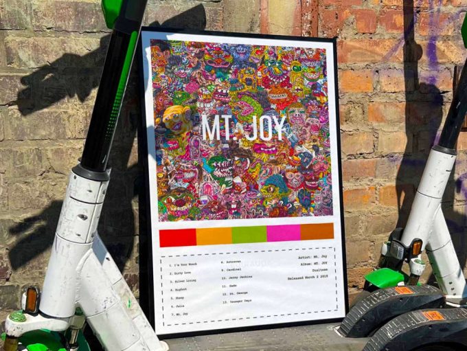 Mt. Joy “Mt Joy” Album Cover Poster #4