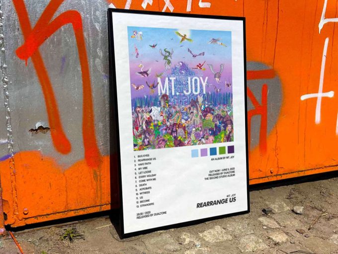 Mt Joy “Rearrange Us” Album Cover Poster #2