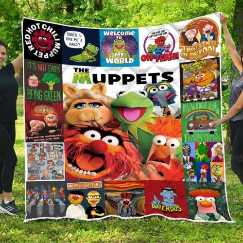 Muppet Quilt Blanket For Fans Home Decor Gift