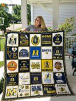 Murray State Racers Quilt Blanket For Fans Home Decor Gift