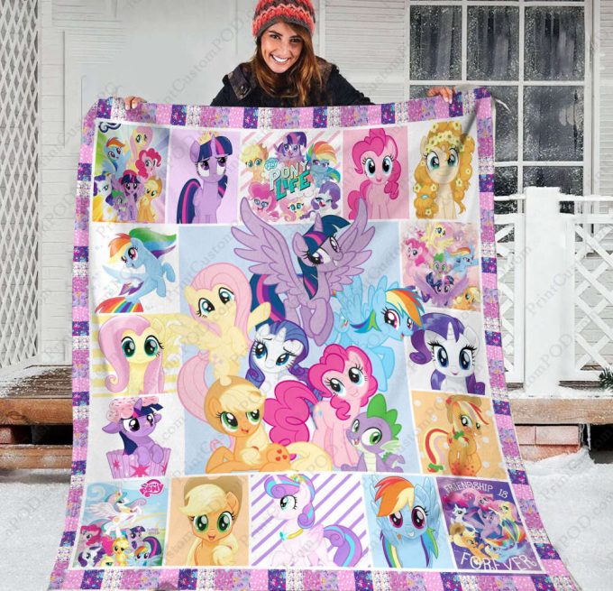 My Little Pony 1 Quilt Blanket For Fans Home Decor Gift