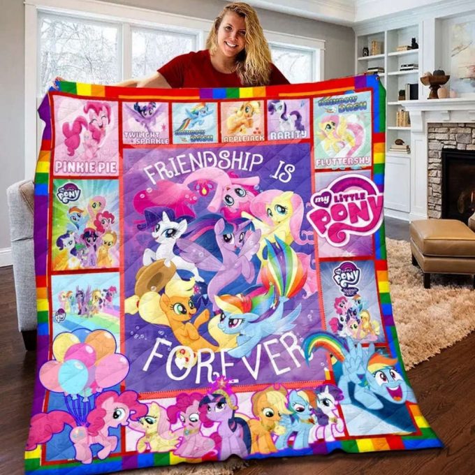 My Little Pony 2 Quilt Blanket For Fans Home Decor Gift