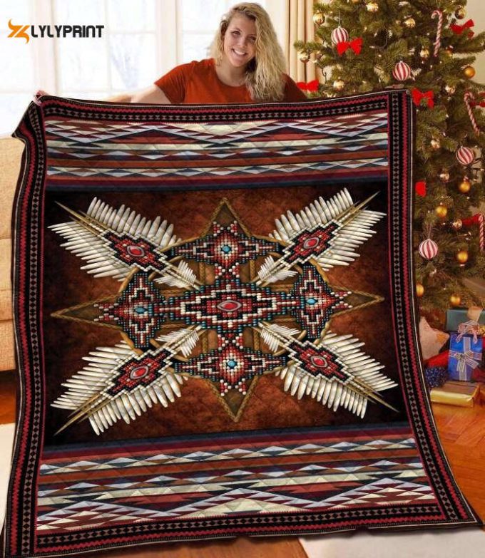 Native American 3D Customized Quilt