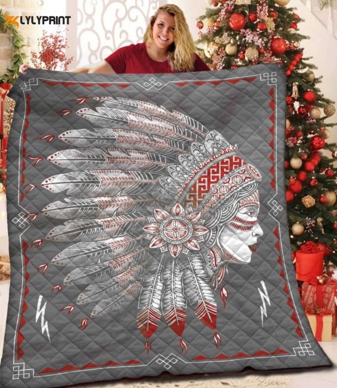 Native American 3D Customized Quilt