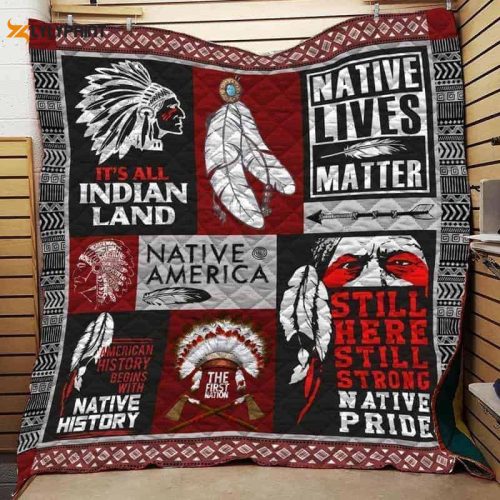 Native American 3D Customized Quilt