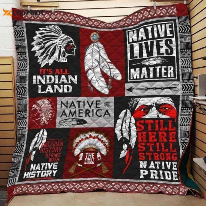 Native American 3D Customized Quilt