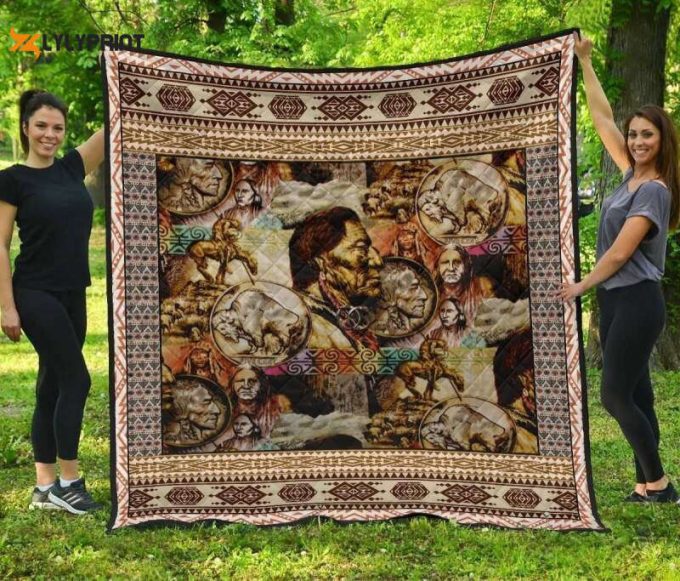 Native American Native Culture 3D Customized Quilt
