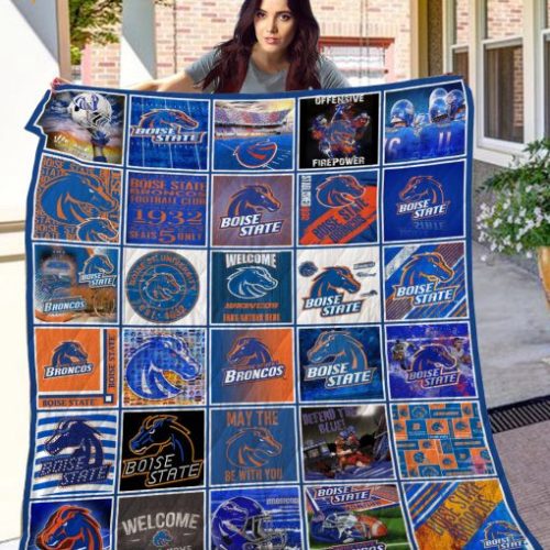 Ncaa Boise State Broncos 3D Customized Personalized 3D Customized Quilt Blanket For Fans Home Decor Gift