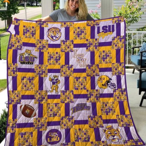 Ncaa Lsu Tigers 3D Customized Personalized 3D Customized Quilt Blanket For Fans Home Decor Gift