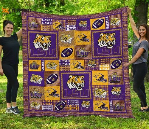 Ncaa Lsu Tigers 3D Customized Personalized 3D Customized Quilt Blanket For Fans Home Decor Gift