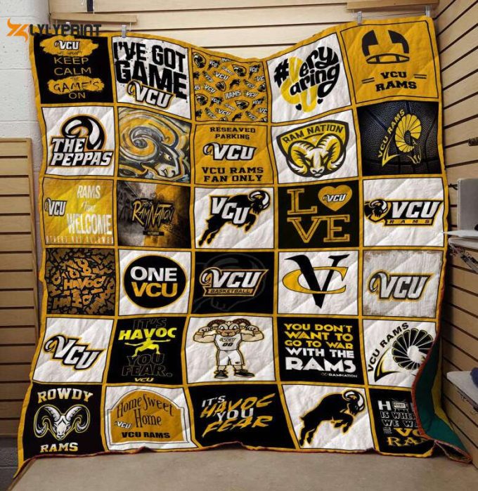 Ncaa Vcu Rams 3D Customized Personalized 3D Customized Quilt Blanket For Fans Home Decor Gift