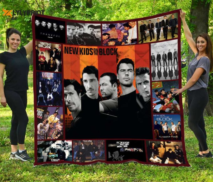 New Kids On The Block Quilt Blanket For Fans Home Decor Gift