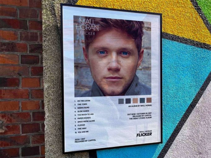 Niall Horan “Flicker” Album Cover Poster #2