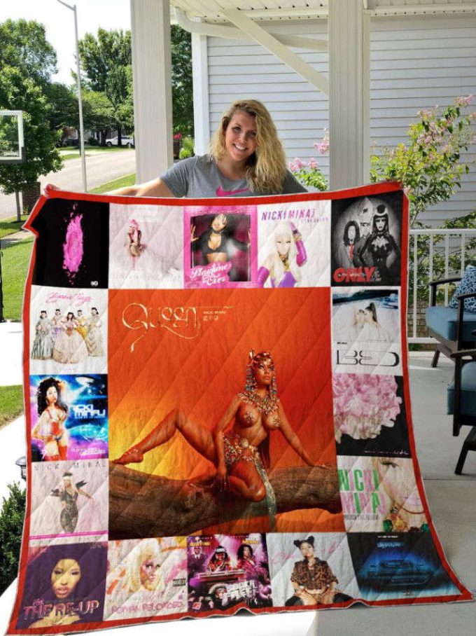 Nicki Minaj Quilt Blanket For Fans Home Decor Gift