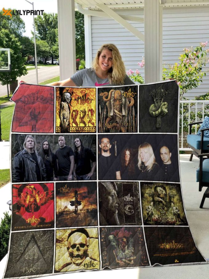 Nile 3D Customized Quilt Blanket