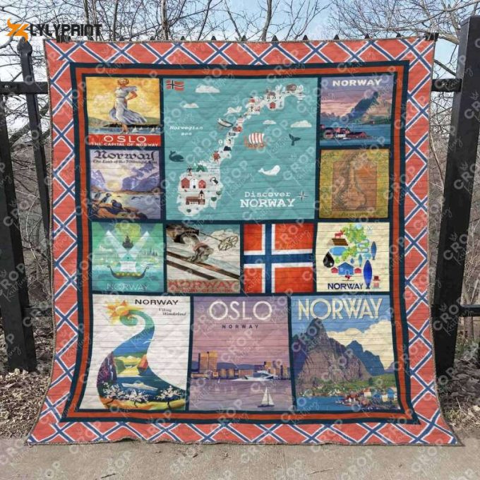 Norway 3D Customized Quilt