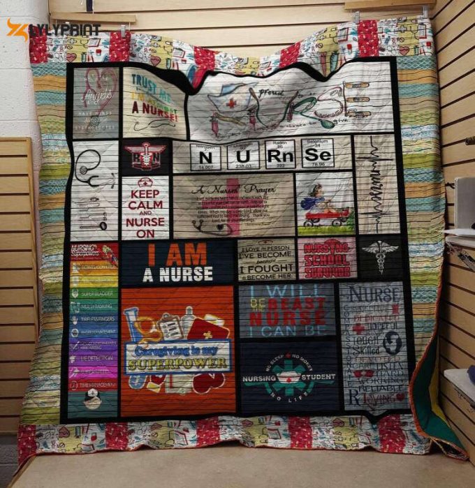 Nurse 3D Customized Quilt Blanket For Fans Home Decor Gift