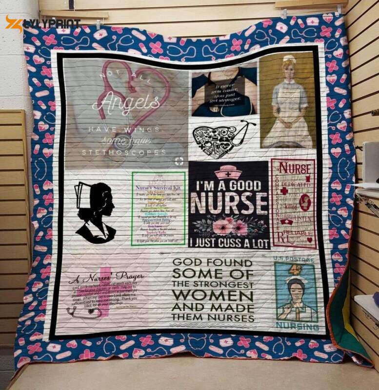 Nurse A Good 3D Customized Quilt Nurse A Good 3D Customized Quilt
